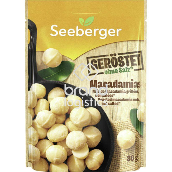 Seeberger Geröstete Macadamias 80 g
