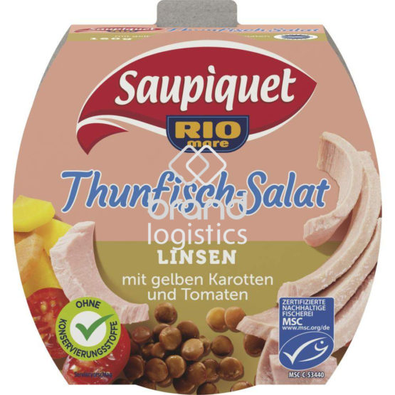 Saupiquet Rio Mare Thunfisch-Salat Linsen MSC 160 g