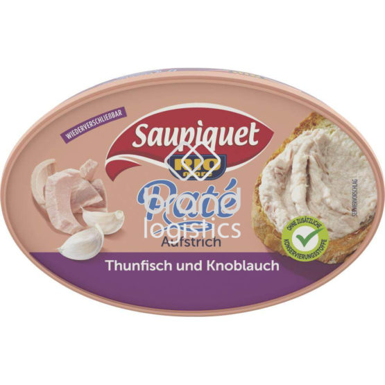 Saupiquet Rio Mare Thunfisch Brotaufstrich “Thunfisch & Knoblauch” 115 g