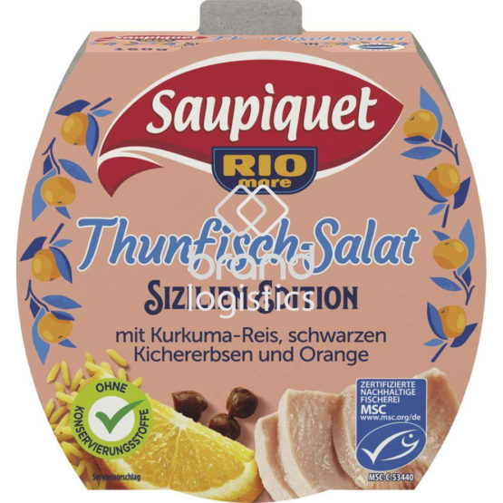 Saupiquet Rio Mare Thunfisch-Salat Sizilien Edition MSC 160 g