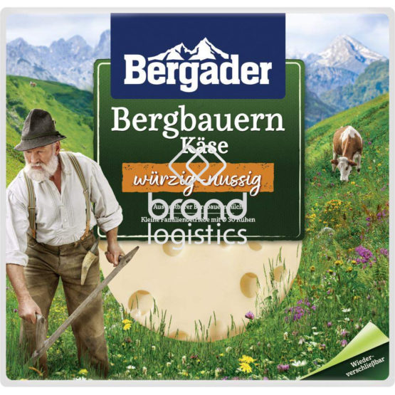 Bergader Bergbauern würzig-nussig 150 g Scheiben