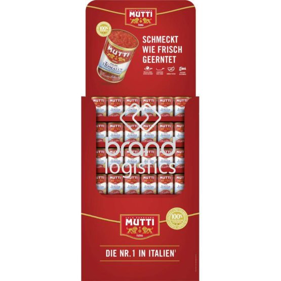 MUTTI “Polpa Fine” Feinstes Tomatenfruchtfleisch Display 132×400 g