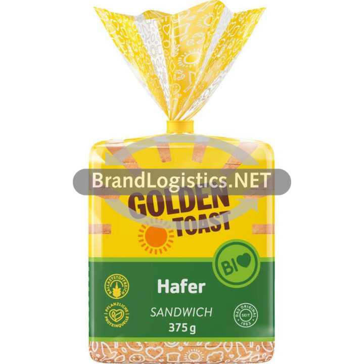 Lieken Golden Toast Bio Hafer Sandwich 375 g