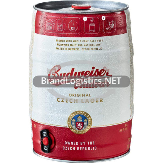Budweiser Budvar Original Czech Lager 5 % vol. 5 l