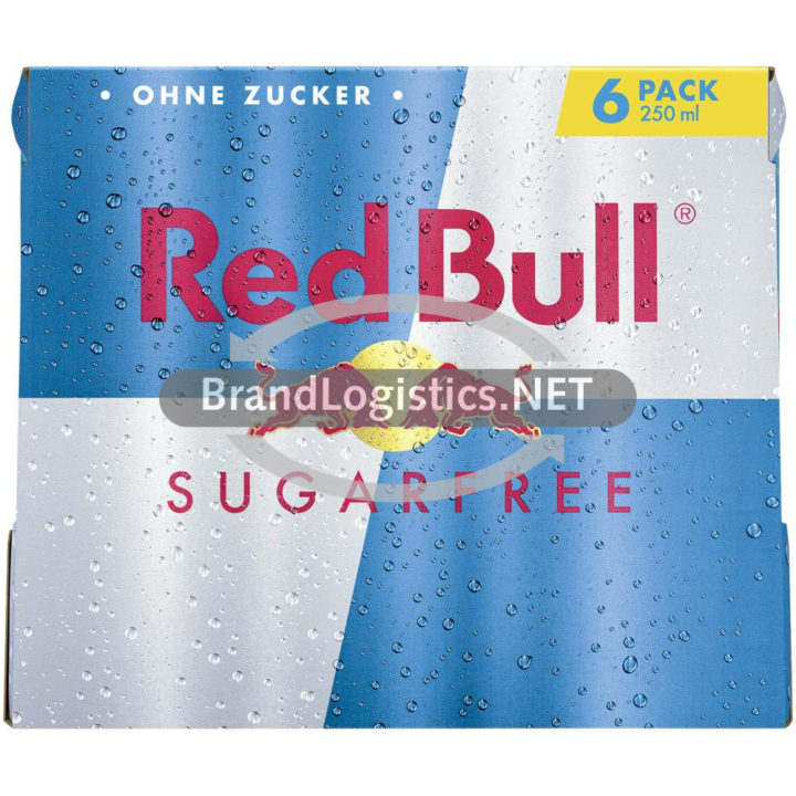Red Bull Sugarfree 250 ml 6-PK DPG E-Commerce