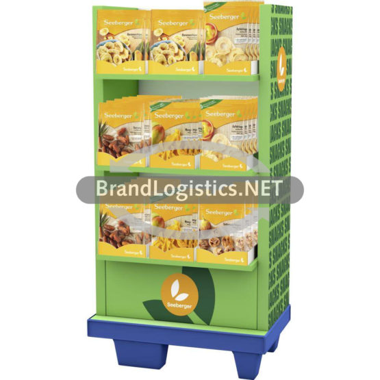Seeberger Trockenfrüchte 5-fach 1/4CH Display 104 St.