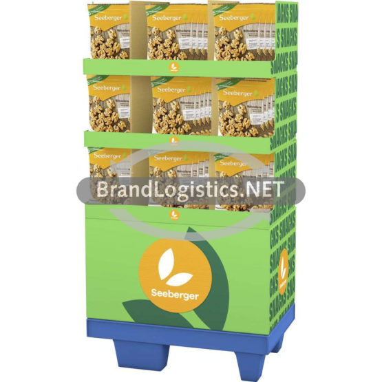 Seeberger Walnusskerne Display 120×150 g 1/4CH