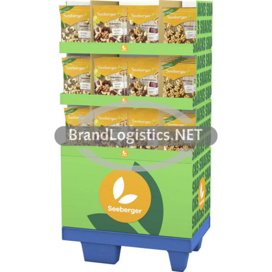 Seeberger Nusskerne/Snack 4-fach Display 138 St.