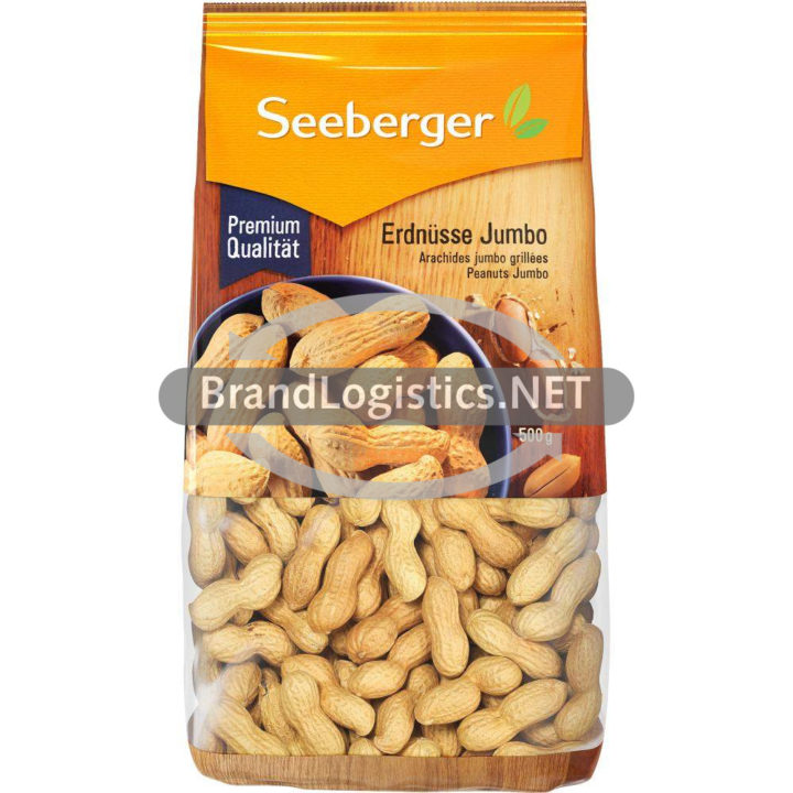 Seeberger Jumbo Erdnüsse 500 g