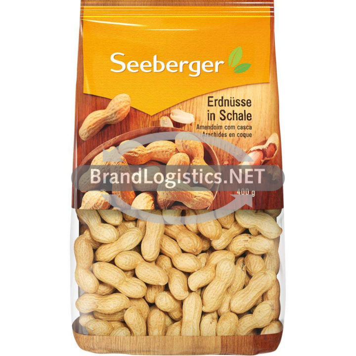 Seeberger Erdnüsse in Schale 400 g