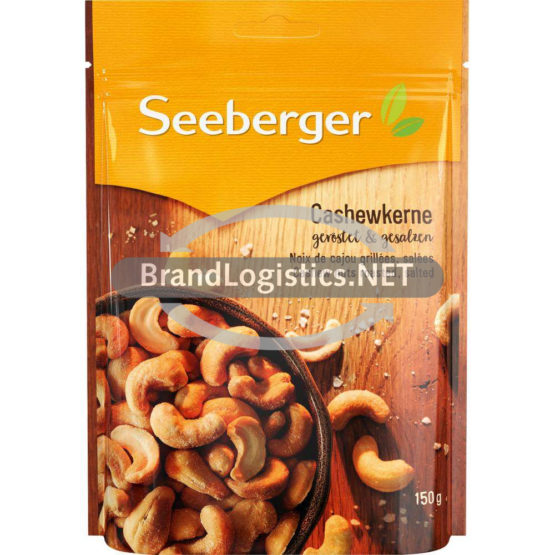 Seeberger Cashewkerne geröstet, gesalzen 150 g
