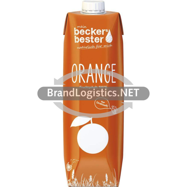 beckers bester Orangensaft 100% Direktsaft 1,0 l