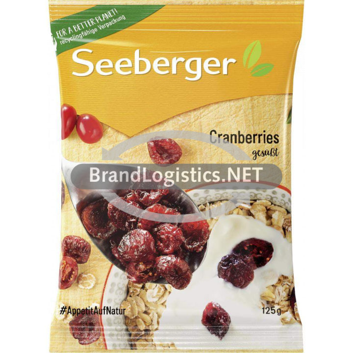 Seeberger Cranberries gesüßt 125 g