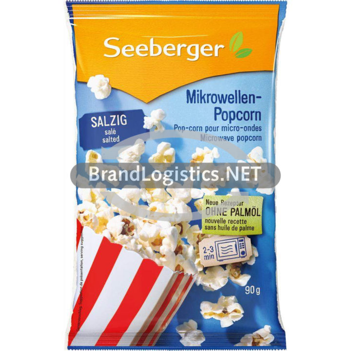 Seeberger Mikrowellen-Popcorn salzig 90 g