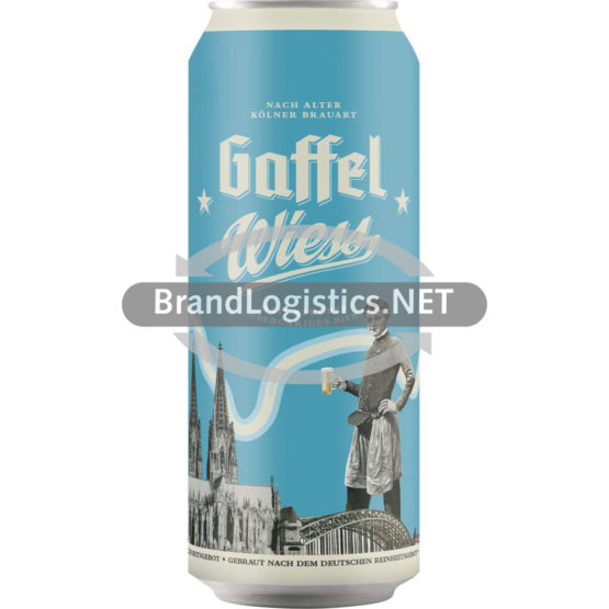 Gaffel Wiess Dose 0,5 l