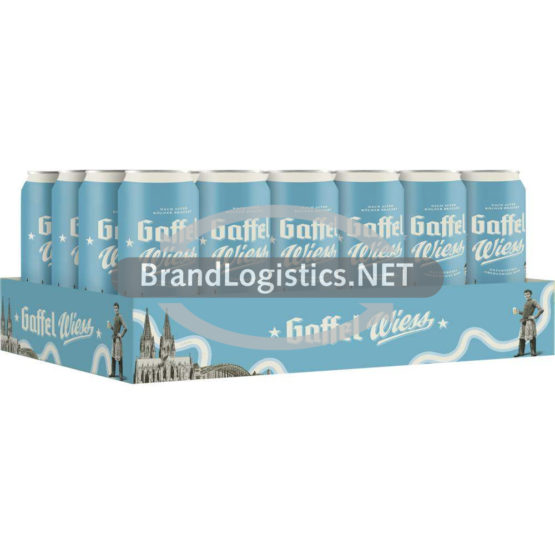 Gaffel Wiess Tray 24×0,5l Dose