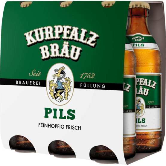 Kurpfalzbräu Pils Sixpack 6×0,33 l