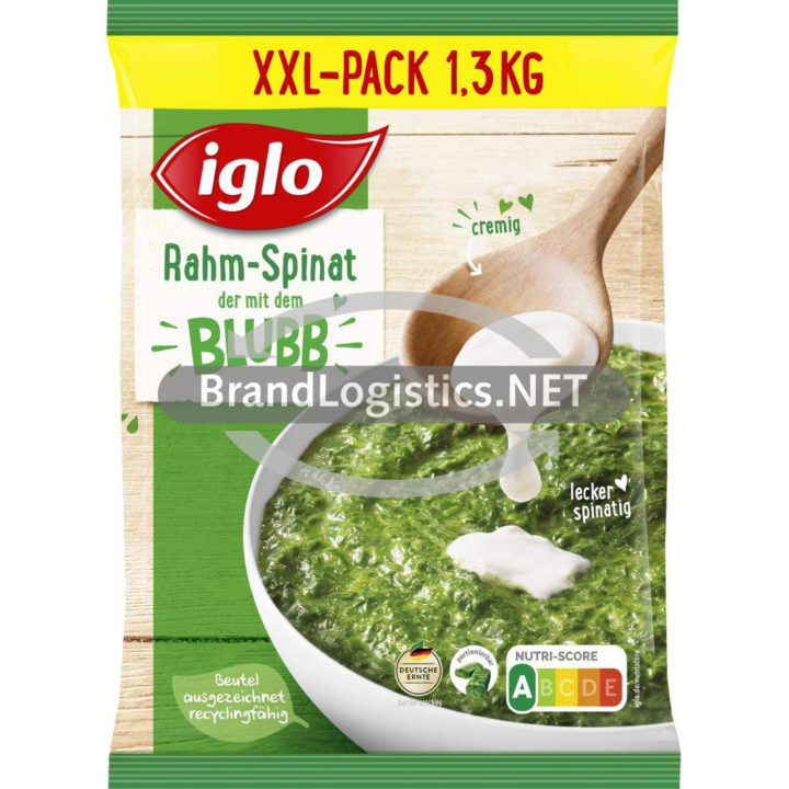 Iglo Rahm-Spinat 1,3 kg