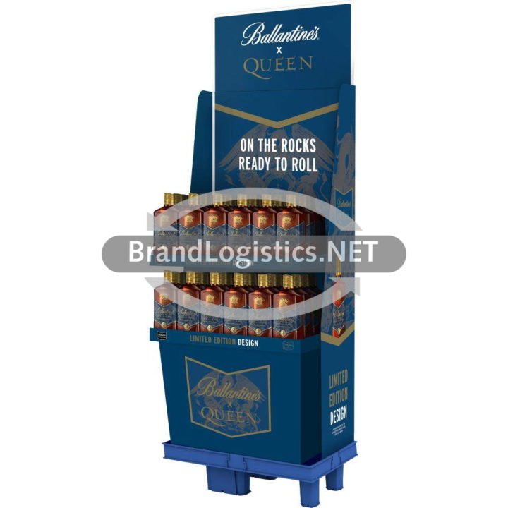 Ballantine’s Limited Edition Queen Display Frühjahrs-Promotions 2024