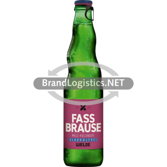 WELDE Fassbrause Holunder 0,33 l