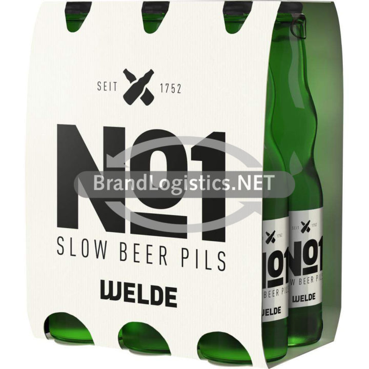 WELDE No.1 Slow Beer Pils 6×0,33 l
