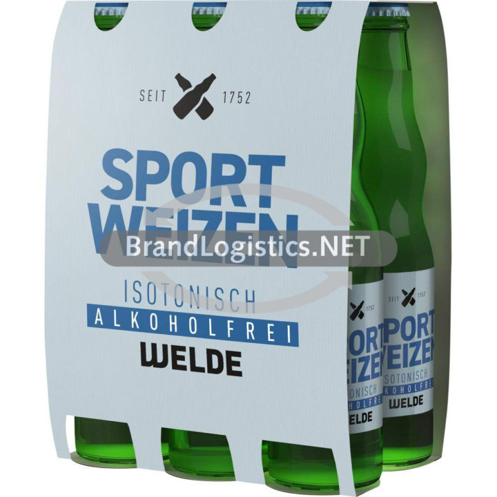 WELDE Sportweizen Alkoholfrei 6×0,5 l