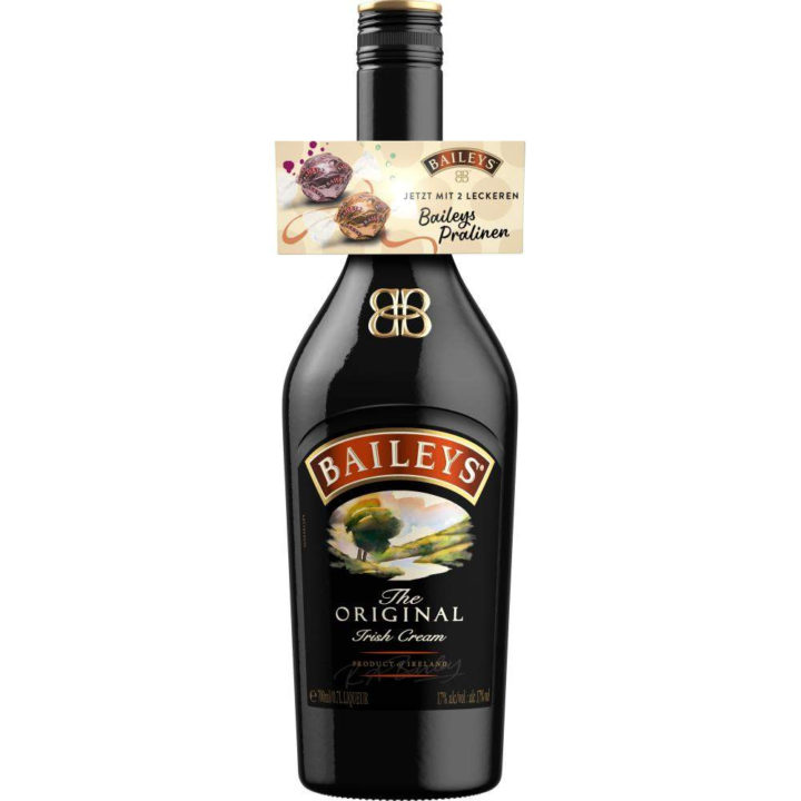 Baileys Original Irish Cream Likör 17 % vol. 0,7 l mit Trüffel