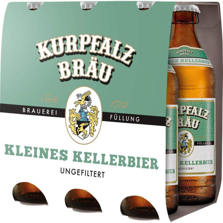 Kurpfalzbräu Kleines Kellerbier Sixpack 6×0,33 l