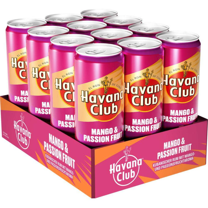 Havana Club Mango Passionfruit 10% vol. 12×0,33 l