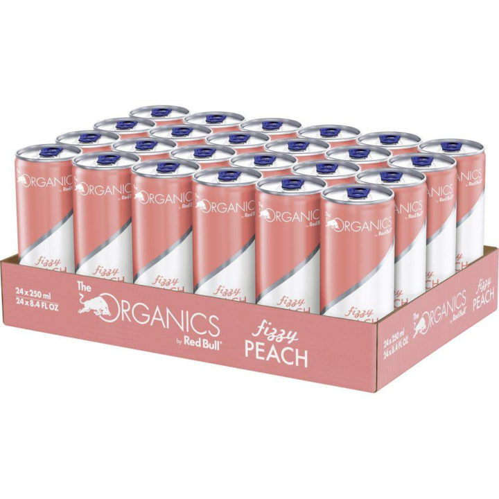 The Organics Fizzy Peach by Red Bull DE 24×250 ml DPG