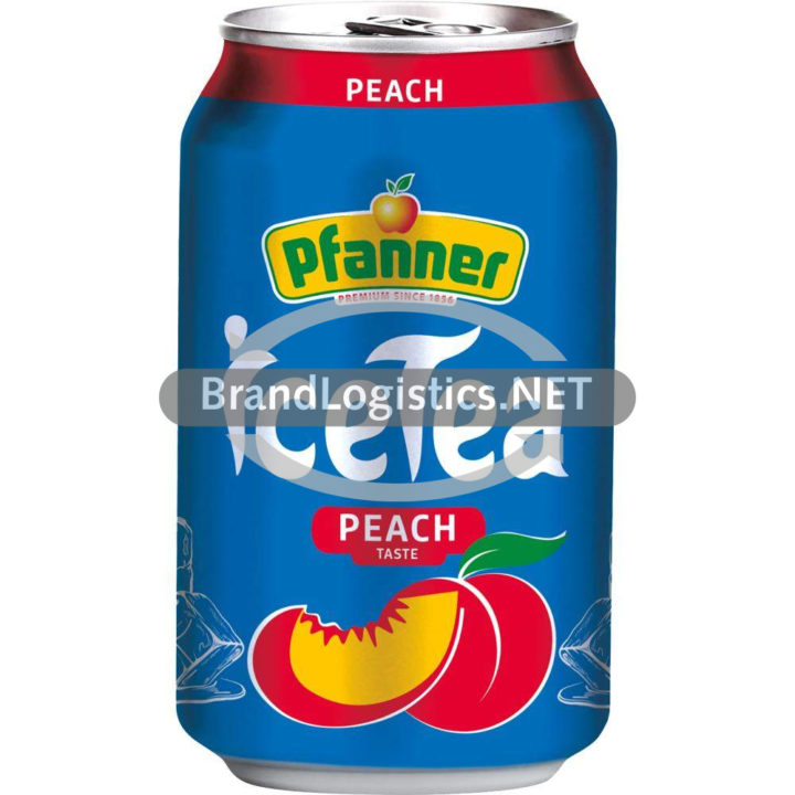 Pfanner Eistee Peach 0,33 l