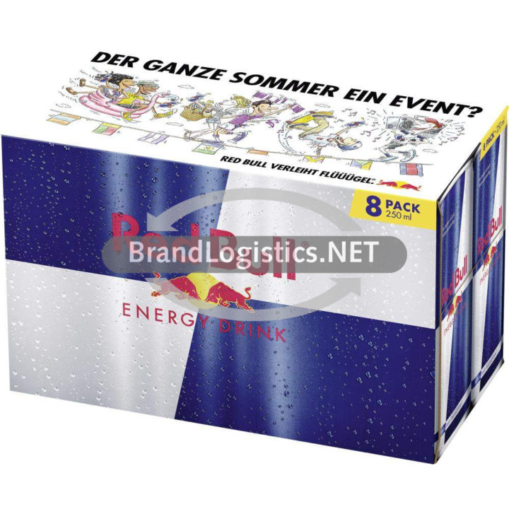 Red Bull Energy Drink 8×250 ml DPG