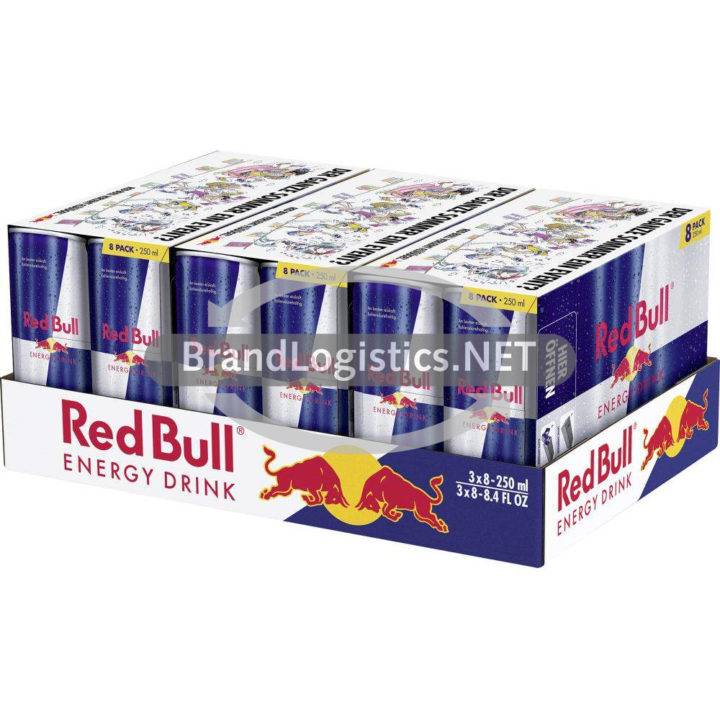 Red Bull Energy Drink 3x8x250 ml DPG