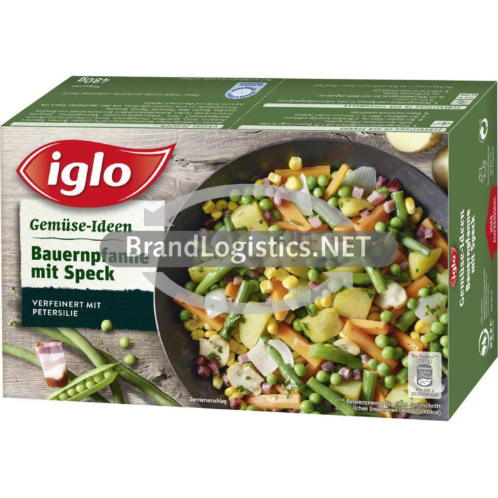iglo Gemüse-Ideen Bauernpfanne mit Speck 480 g