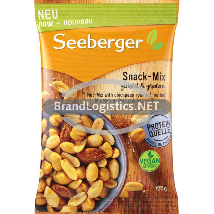 Seeberger Snack-Mix Bundle 3×125 g