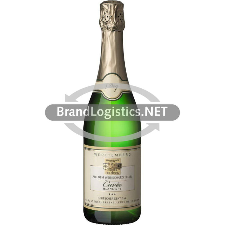 Heilbronner Cuvée Blanc Sekt Dry 0,75 l