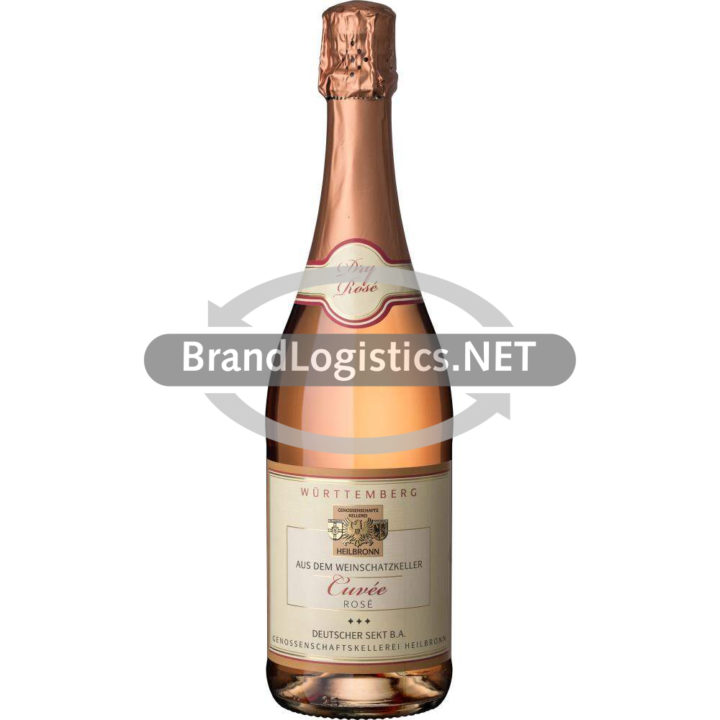 Heilbronner Cuvée Rosé Sekt Dry 0,75 l