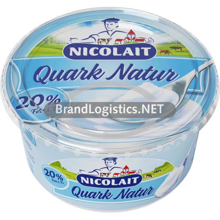 Nicolait Quark Natur 20% 500 g