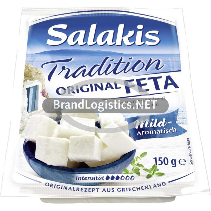 Salakis Tradition Feta Mild 48% Fett i. Tr. 150 g