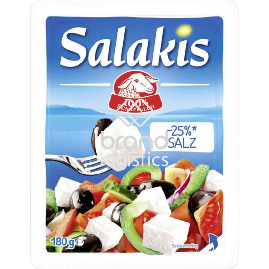 Salakis Scheibe -25% Salz 48% Fett i. Tr. 180 g