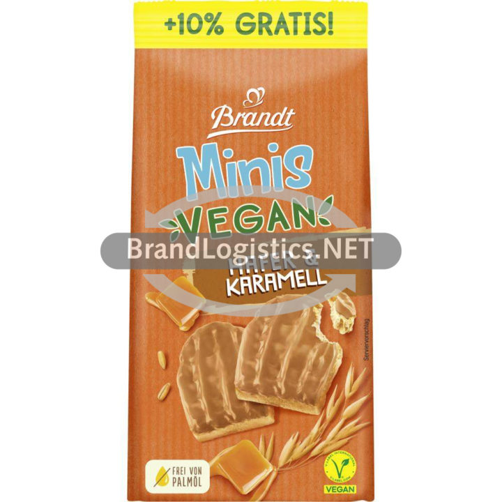 Brandt Minis vegan Hafer & Karamell 94 g
