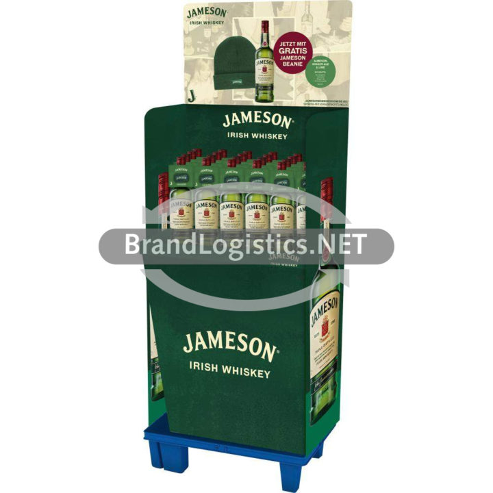 Jameson Irish Whiskey Dispay 24×0,7 l + Gratis Beanie Winter Promotion 2024