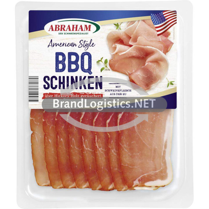 Abraham BBQ Schinken geräuchert 80 g