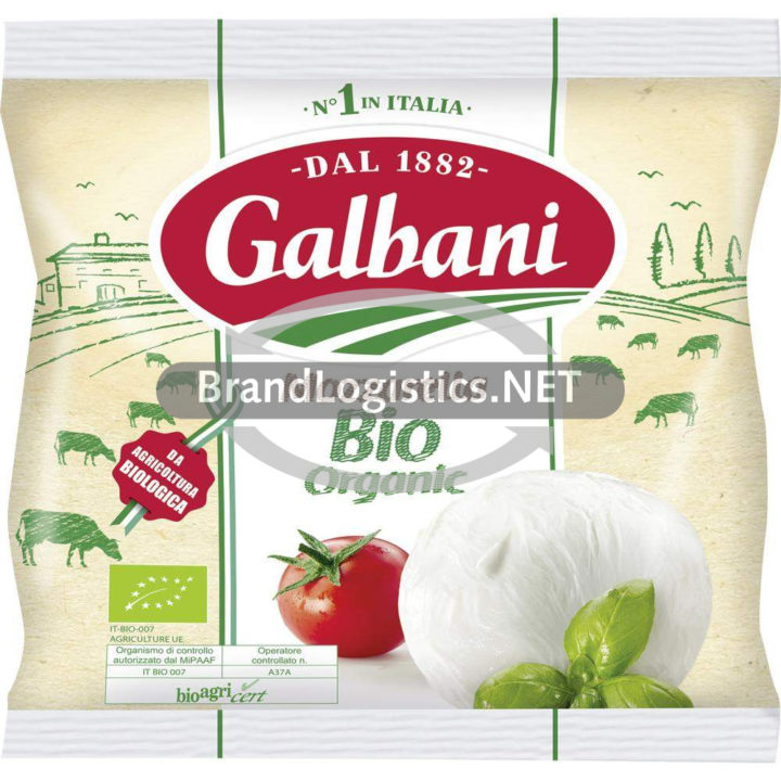 Galbani Mozzarella Bio 44 % Fett i. Tr. 125 g