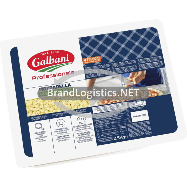 Galbani Mozzarella Cubetti 48 % Fett i. Tr. 2,5 kg