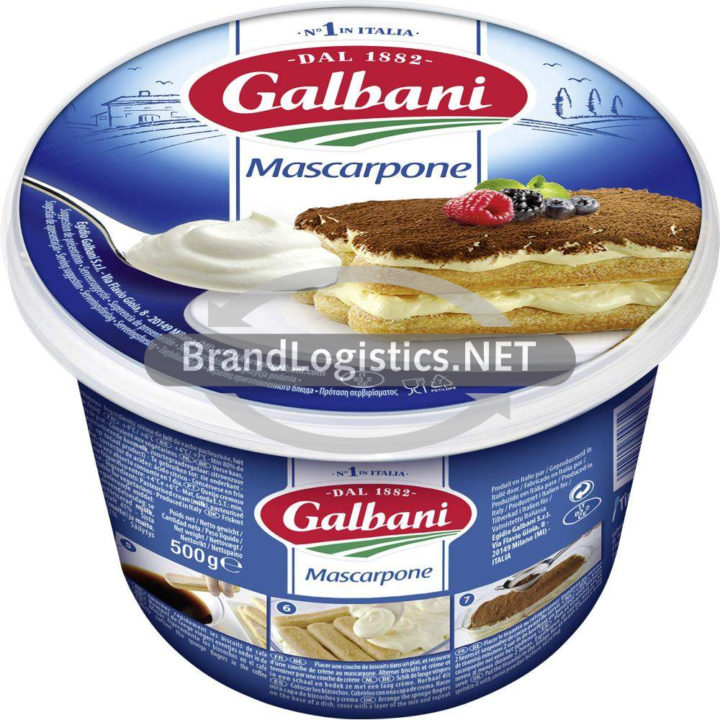 Galbani Mascarpone 80 % Fett i. Tr. 500 g