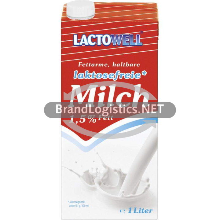 LACTOWELL H-fettarme Milch 1,5% Fett 1 l