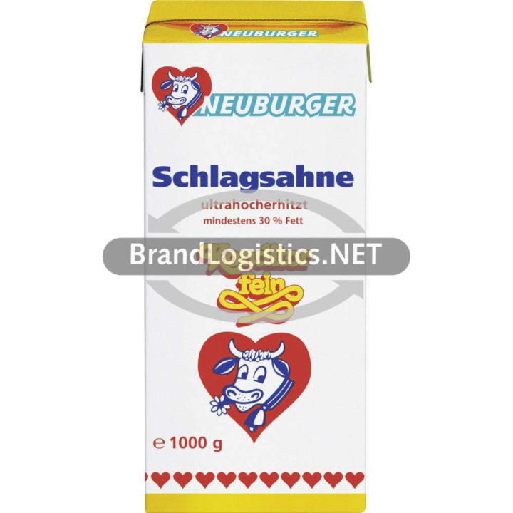 NEUBURGER Konditorfein H-Schlagsahne 30 % Fett 1 l