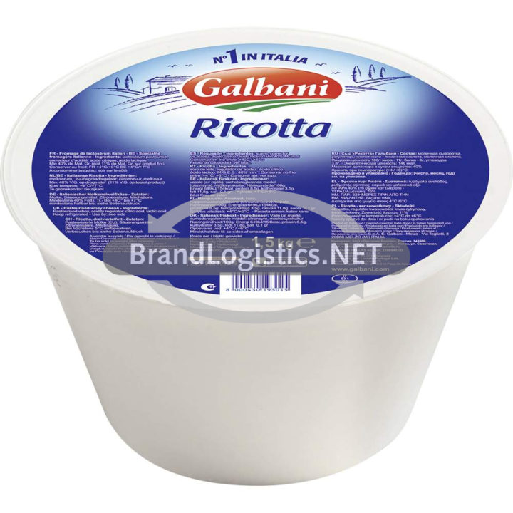 Galbani Ricotta 40% Fett i. Tr. 1,5 kg