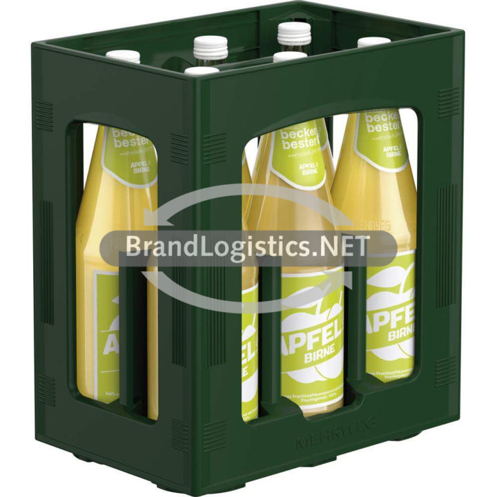 beckers bester Apfel-Birne 6x1l Kiste